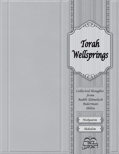 Torah Wellsprings — Parshas Mishpatim