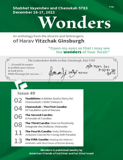 Wonders — Parshas Vayeishev