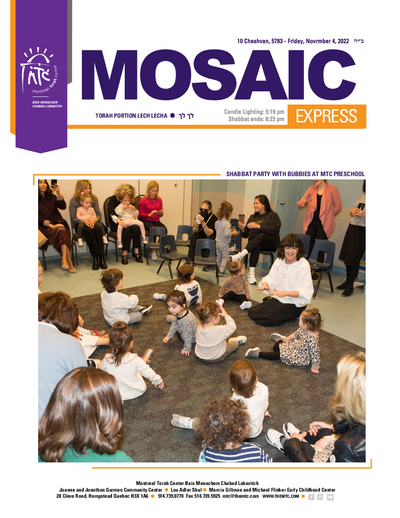 Mosaic Express — Parshas Lech-Lecha