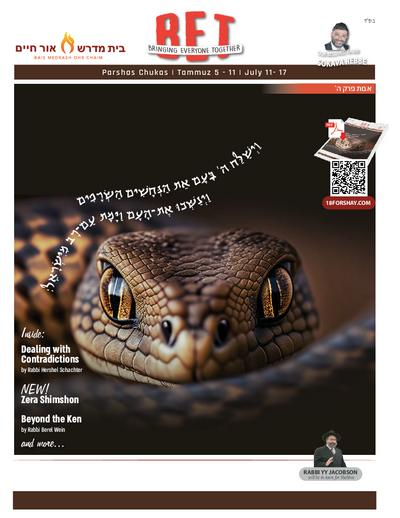 BET Journal — Parshas Chukas