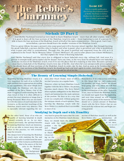The Rebbe's Pharmacy — Parshas Vayishlach