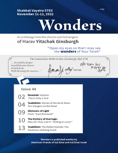 Wonders — Parshas Vayeira