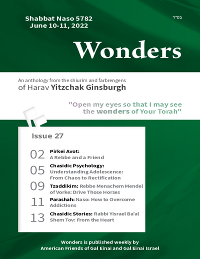Wonders — Parshas Naso