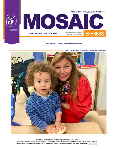 Mosaic Express — Parshas Vayishlach