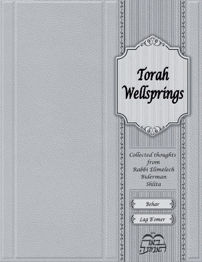 Torah Wellsprings — Parshas Behar