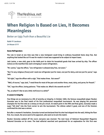 The Yeshiva.net — Parshas Shemini