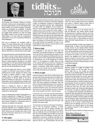 Tidbits — Parshas Vayeishev