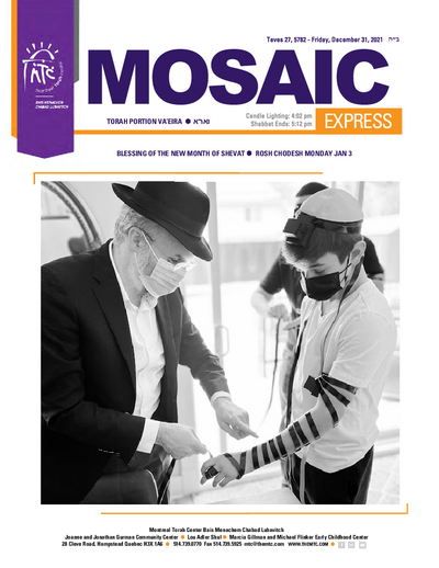 Mosaic Express — Parshas Va'eira