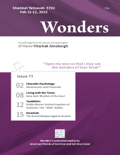 Wonders — Parshas Tetzaveh
