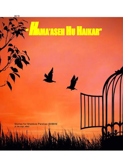 Hama'aseh Hu Haikar — Parshas Shemini