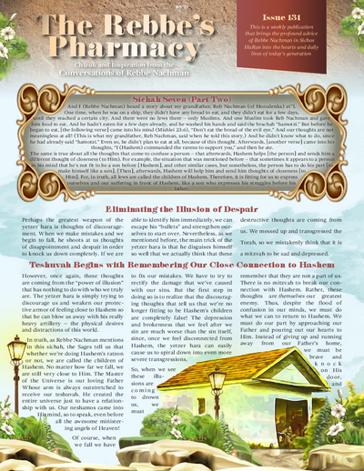 The Rebbe's Pharmacy — Parshas Vayechi