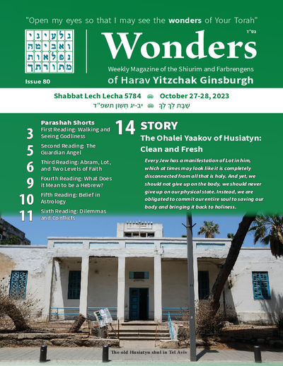 Wonders — Parshas Lech-Lecha