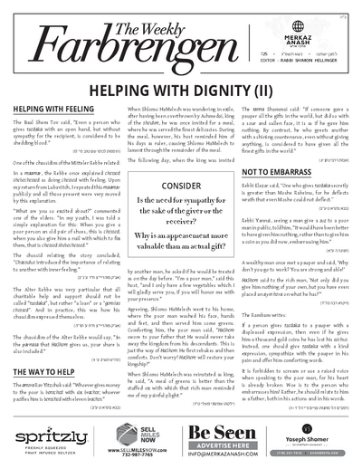 The Weekly Farbrengen — Parshas Behaalotcha
