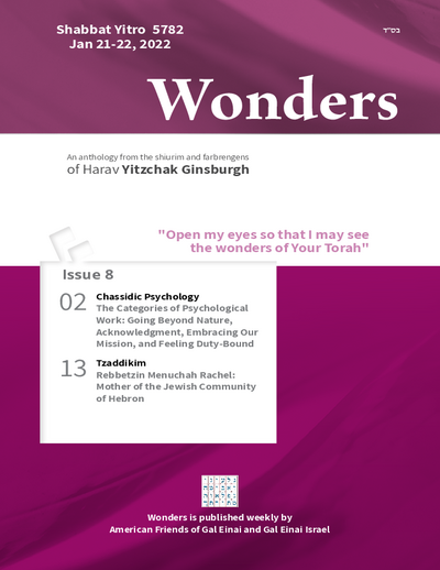 Wonders — Parshas Yisro