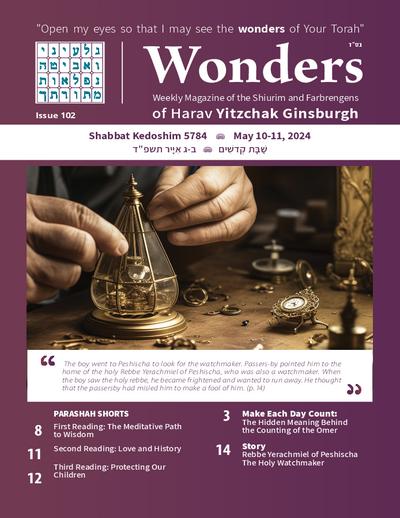 Wonders — Parshas Kedoshim