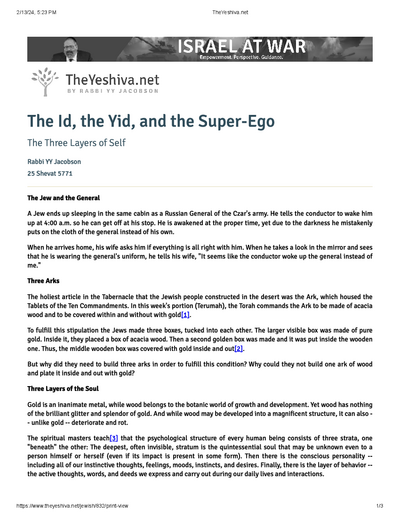 The Yeshiva.net — Parshas Terumah