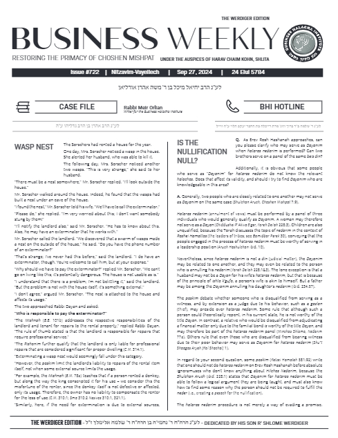 Bitachon Weekly — Parshas Nitzavim-Vayelech