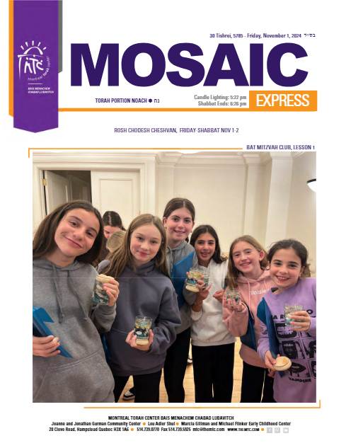 Mosaic Express — Parshas Noach