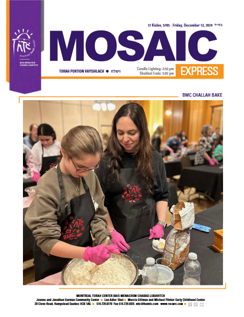 Mosaic Express — Parshas Vayishlach