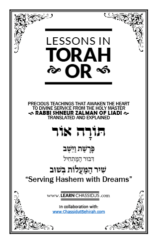Lessons in Likutay Torah — Parshas Vayeishev