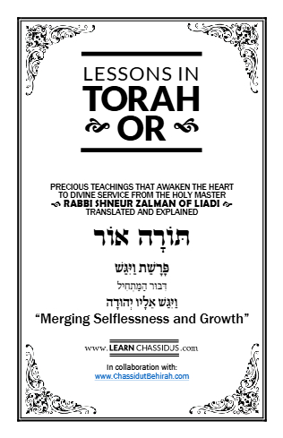 Lessons in Likutay Torah — Parshas Vayigash