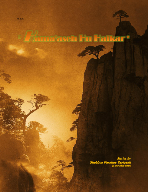Hama'aseh Hu Haikar — Parshas Vayigash