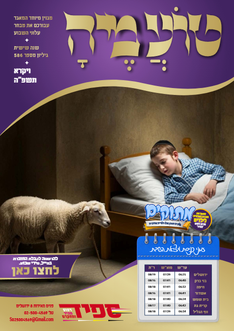 טועמיה — Parshas Vayikra