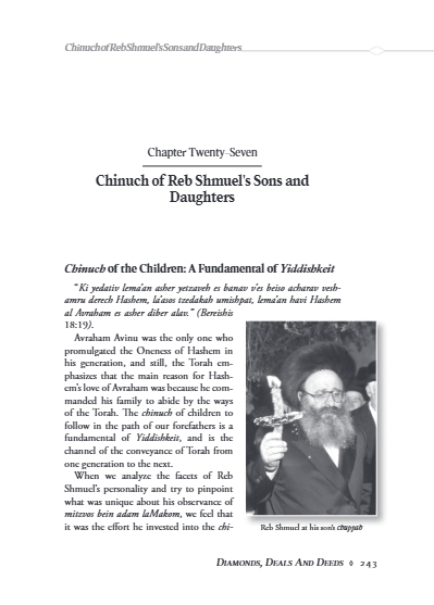 Once Upon a Chossid — Parshas Bamidbar