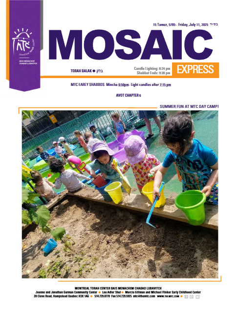 Mosaic Express — Parshas Balak