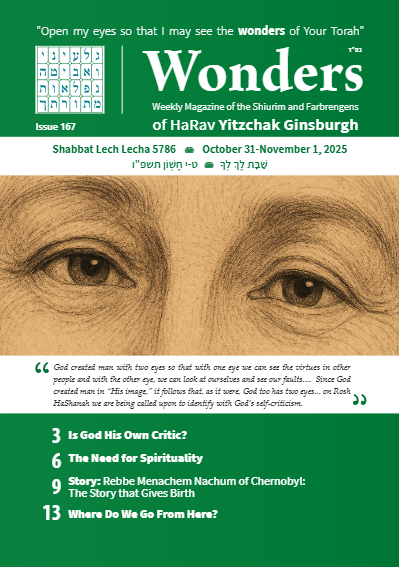 Wonders — Parshas Lech-Lecha