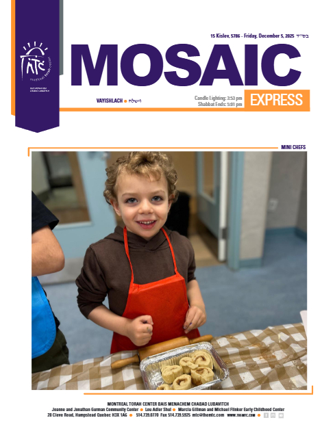 Mosaic Express — Parshas Vayishlach