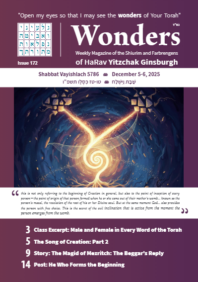 Wonders — Parshas Vayishlach
