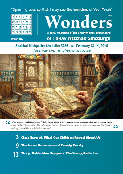Wonders — Parshas Mishpatim