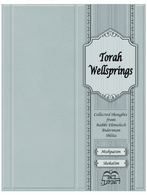 Torah Wellsprings — Parshas Mishpatim