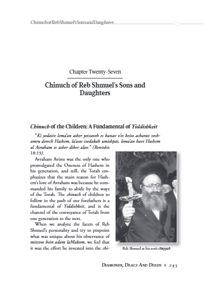 Once Upon a Chossid — Parshas Tetzaveh