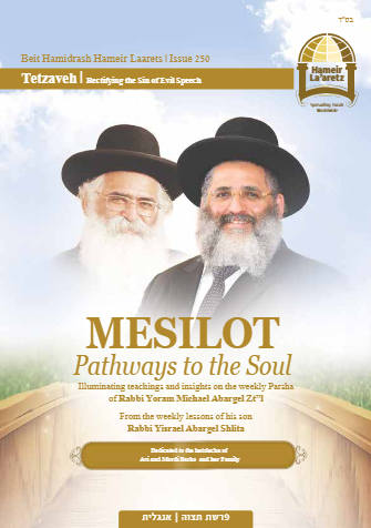 Mesilot — Parshas Tetzaveh