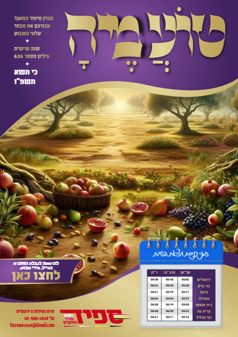 טועמיה — Parshas Ki Sisa