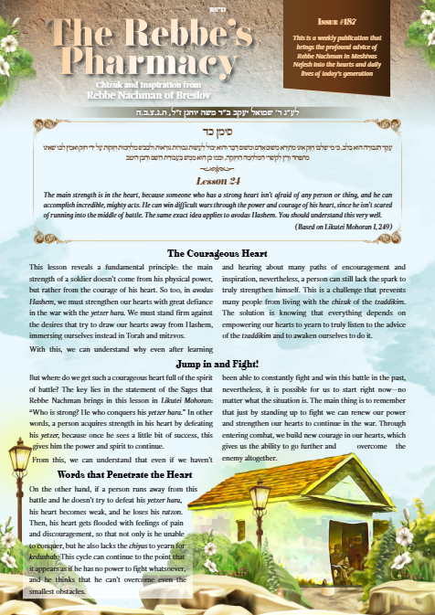 The Rebbe's Pharmacy — Parshas Vayikra