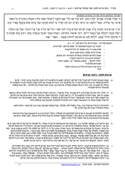 Zichron Avinoam — Parshas Chukas