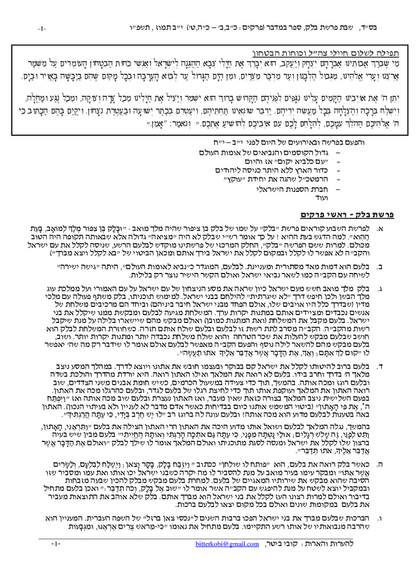 Zichron Avinoam — Parshas Balak